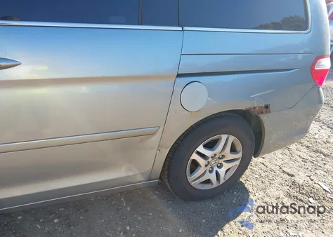 2005 Honda Odyssey Ex-L z USA, uszkodzony, nr VIN 5FNRL38645B096281